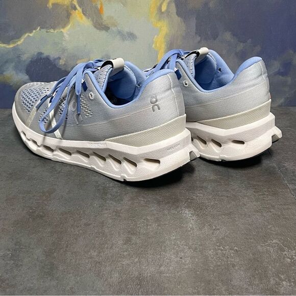 On Cloudsurfer Heather/White Women's Running Shoes Size 8.5 - Picture 8 of 16